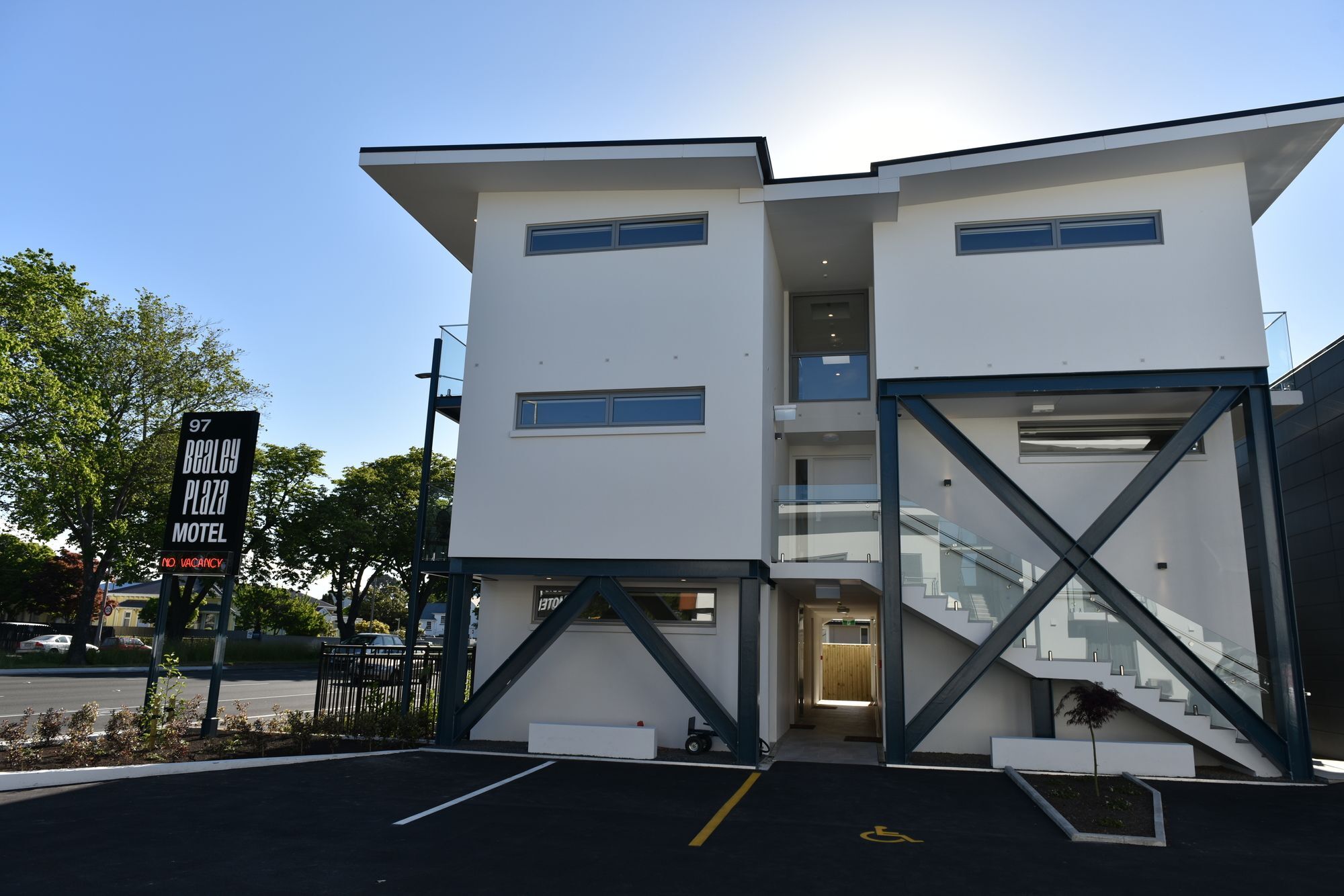 Bealey Plaza Motel Christchurch Exterior photo